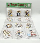 Original Complete Retail Display Lucky Luke 180 Stickers Dargaud 1988 Morris