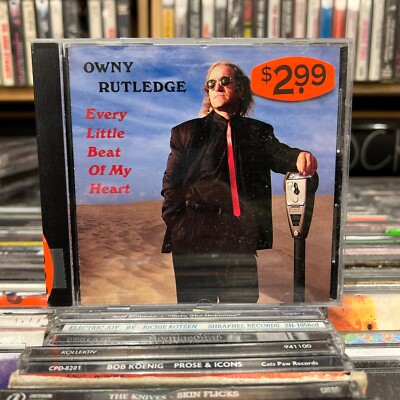 OWNY RUTLEDGE // Every Little Beat Of My Heart [CD, VG]