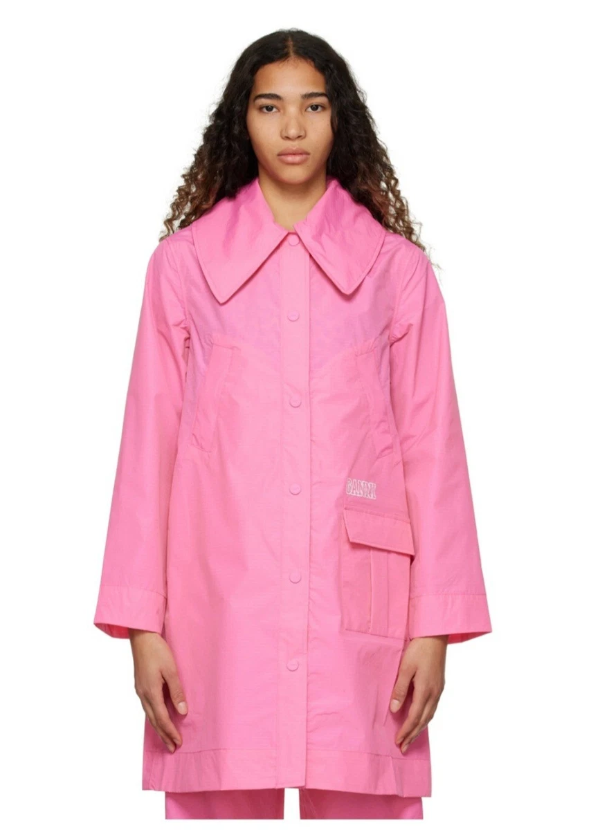 Ganni raincoat cheap