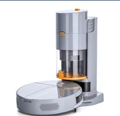 LIGHT 'N' EASY Ultra-Quiet, Ultra-Thin - Robot Vacuum Automatic Emptying