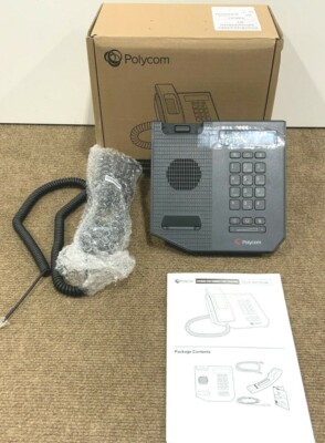 New! Open Box Polycom CX300R2 VOIP Corded Desktop Phone 2200-32530-025   ️  ️