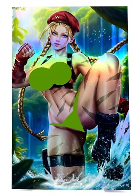 DUTY CALLS GIRLS CAMMY LI STREET FIGHTER DOMAS VIRGIN FOIL LIMITED EDITION 20