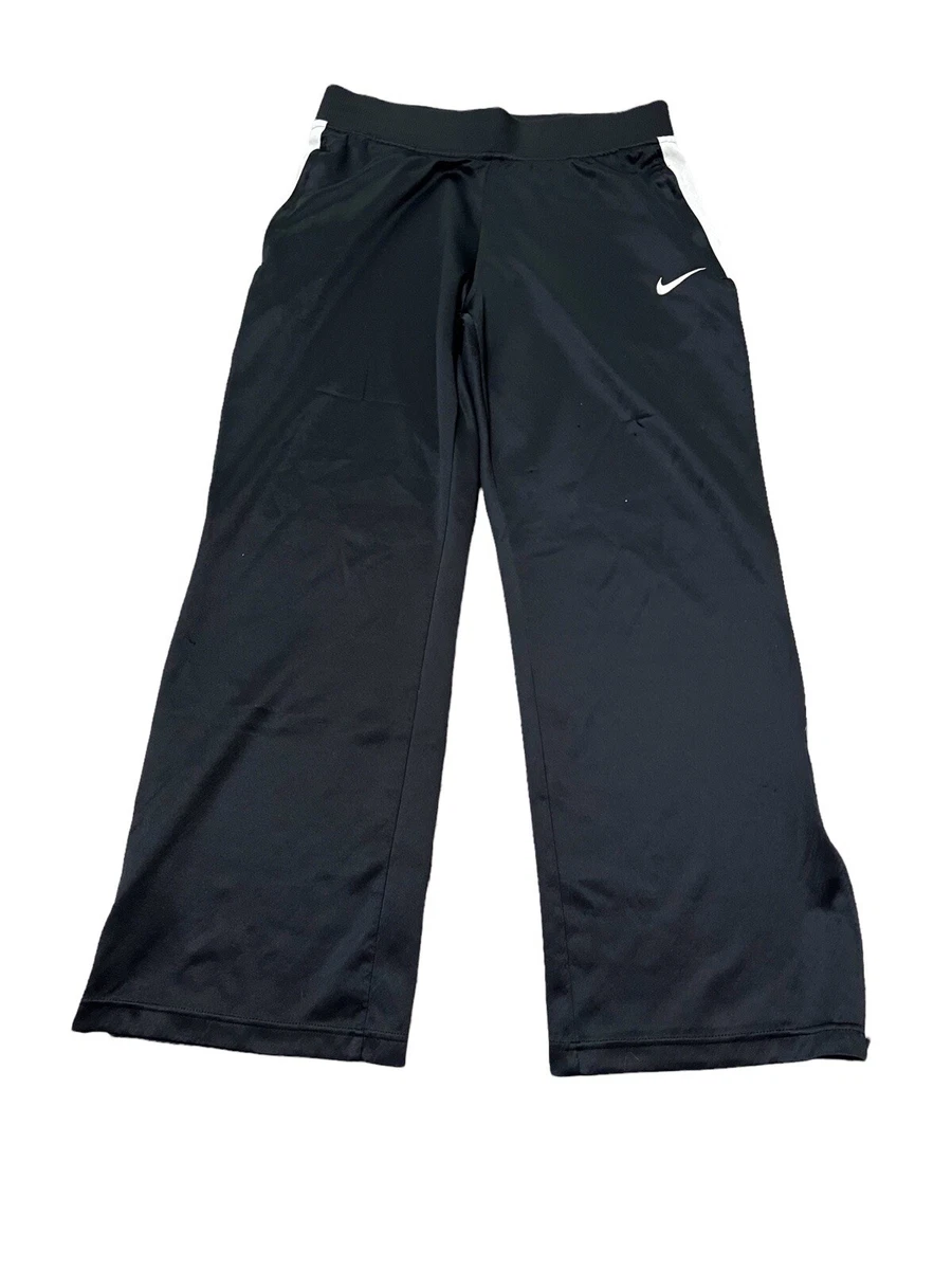 Nike Women s Dri Fit Size M Leggings Ankle Pants Dri Fit Black Polyester