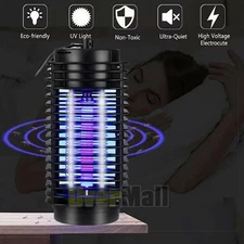 Mosquito Fly Bug Insect Zapper Killer Indoor Outdoor Electronic Light Trap Lamp