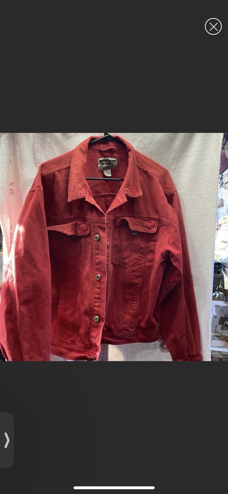 Vintage womens Code Zero Denim Jacket size s - image 1