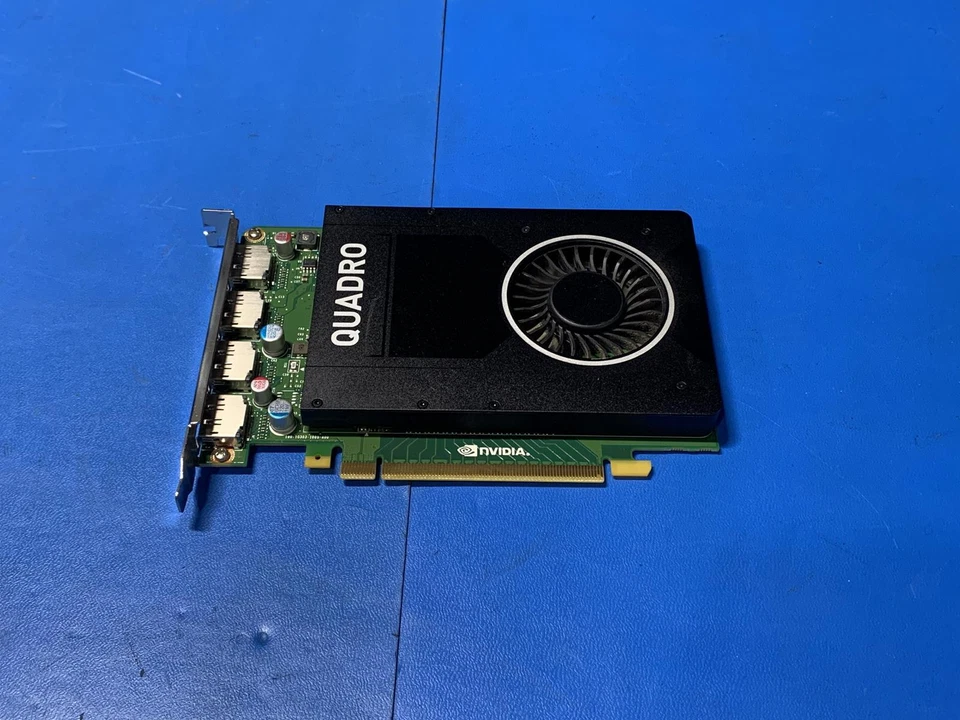 Dell Nvidia Quadro M2000 W2TP6 4GB GDDR5 PCle 4-Port Video Graphics Card - Image 2 of 4