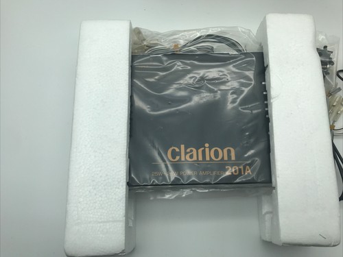 Amplificador de audio vintage Clarion 201A 25w + 25w para automóvil/vehículo - caja abierta - Imagen 3 de 12