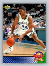 Jim Jackson 1992-93 Upper Deck #458 Dallas Mavericks