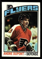 1976-77 Topps Andre Dupont #131 - Philadelphia Flyers