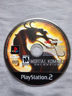 Mortal Kombat: Deception (Sony PlayStation 2, 2004) PS2 DISC ONLY Tested 