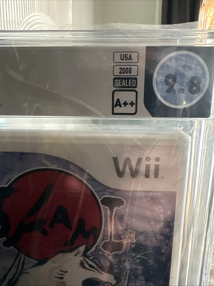Okami Brand New Sealed Graded WATA 9.8 A++ Wii - Image 2 of 4
