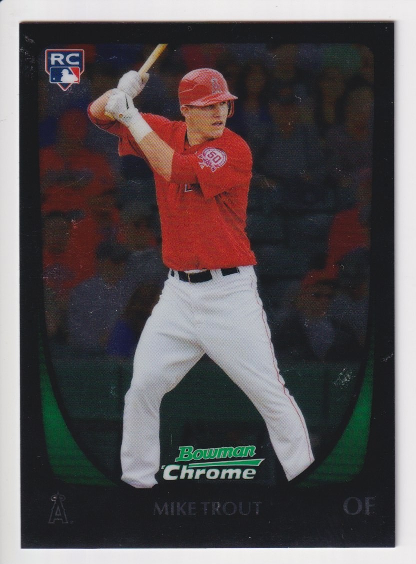 2011 Bowman Chrome - Mike Trout #175 (RC)