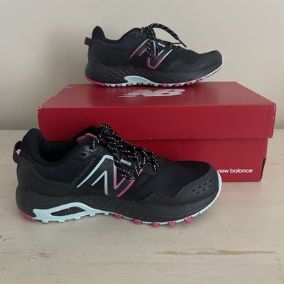 New Balance 410v8 Women s Size 6.5 WT410LC8 Black Trail Running New In Box!