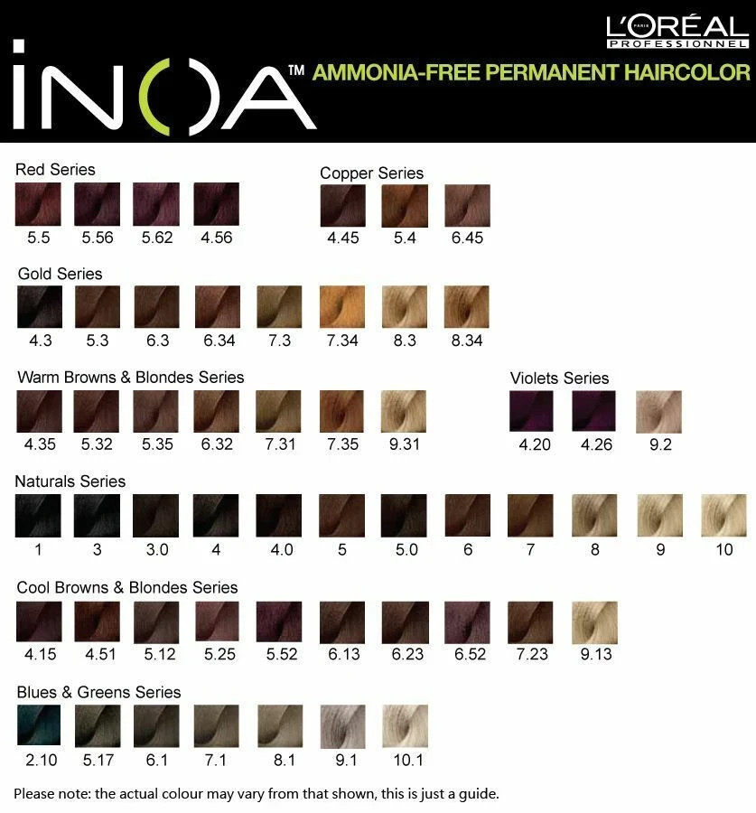 Loreal Inoa Ammonia-Free Hair Color 2.1 oz - Pick Your Shade - New