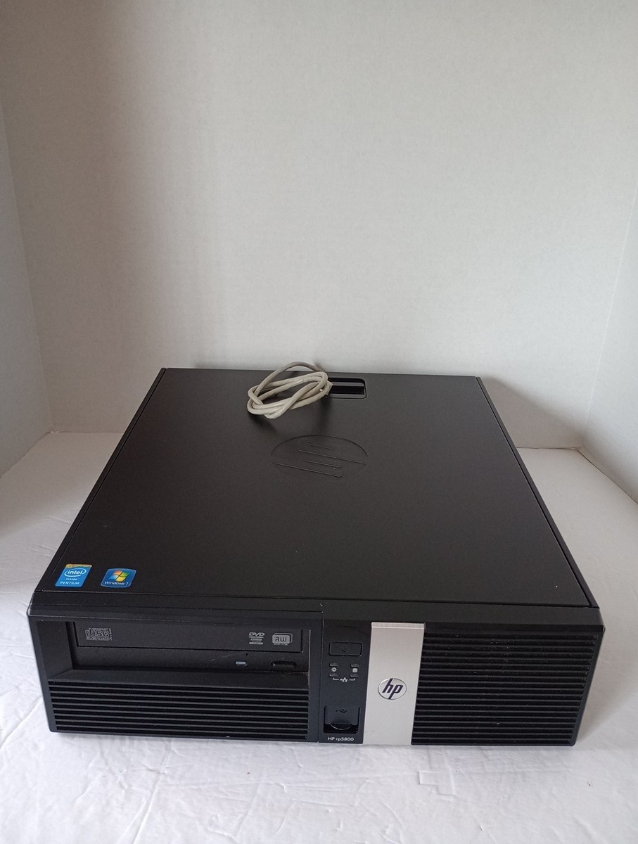 HP RP5800 POS/Desktop System Intel Pentium G850 2.9GHz 4GB RAM