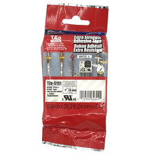 Brother TZe-S151 Black on Clear Extra Strength Adhesive Label Tape