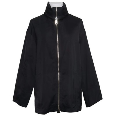 Massimo Dutti, Jacke, Damen, Größe: S, Schwarz, Polyester, Einfarbig #N4l
