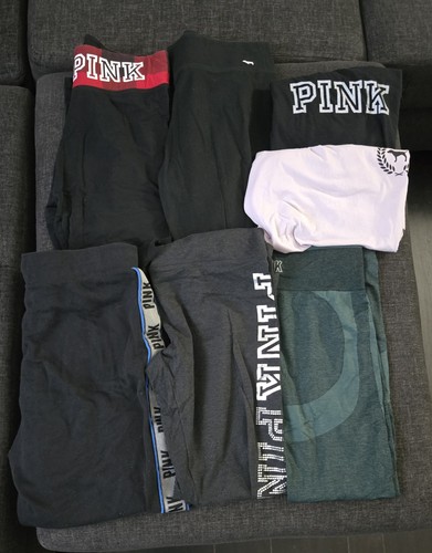 PINK Victoria's Secret Lot of 7 Tops Leggings Sweatpants