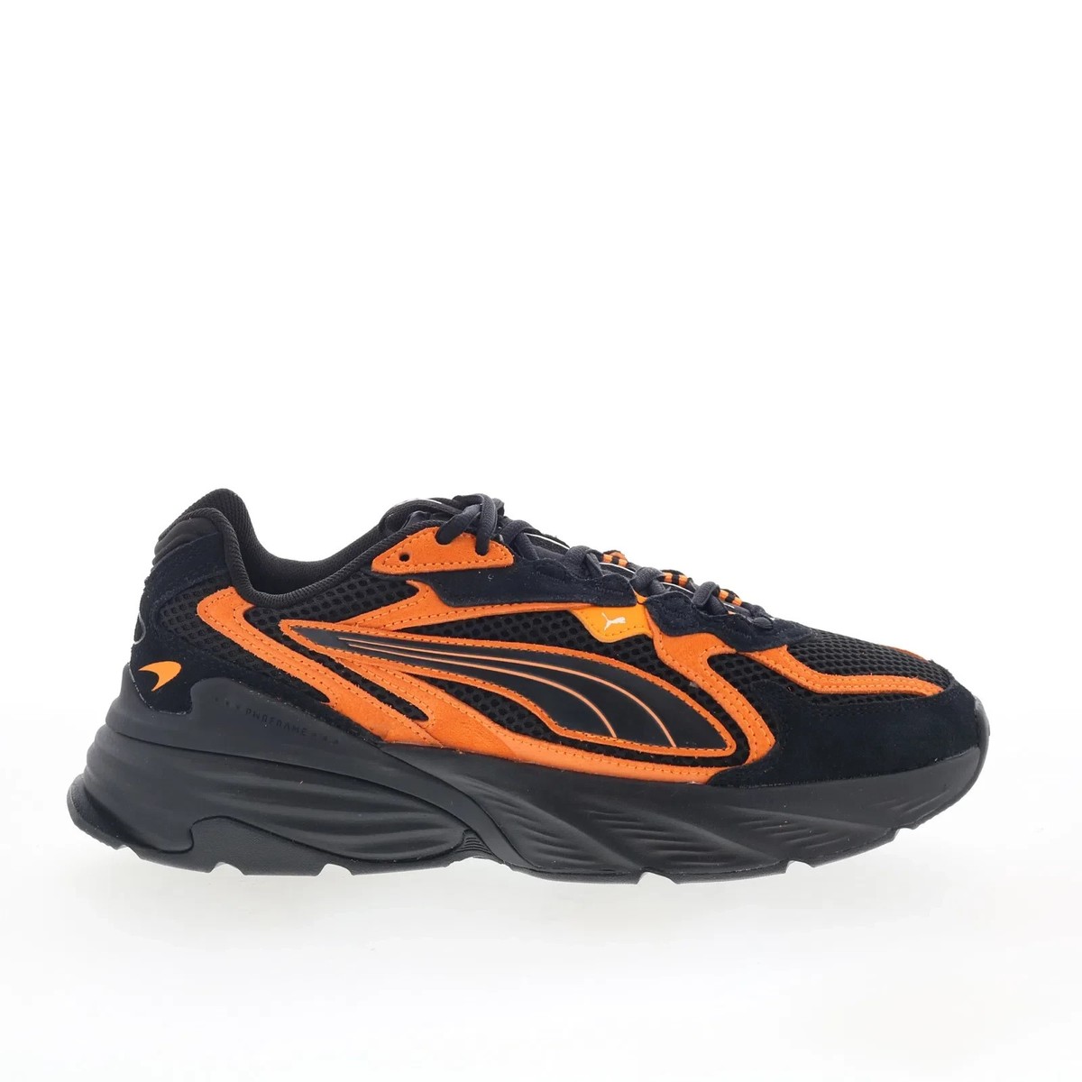 Authentic Puma Men's McLaren Fade Nitro Via Sneakers Shoes - Black