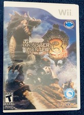 Monster Hunter Tri 3 (Nintendo Wii 2010) Complete with Manual CIB Tested