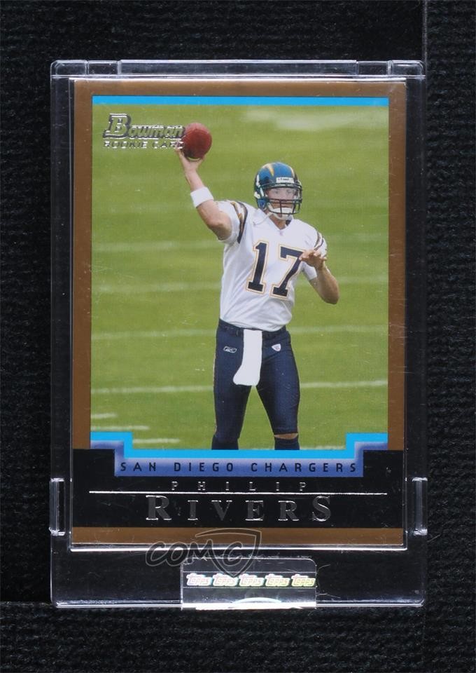 2004 Bowman Uncirculated Rookies Gold Philip Rivers #113 0ls