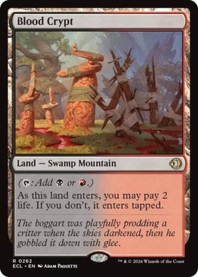 Blood Crypt - NM Foil R : Lorwyn Eclipsed
