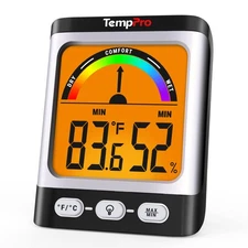 A52 Hygrometer Indoor Thermometer for Home with Comfort Level Indication