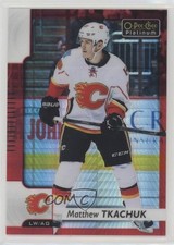 2017-18 O-Pee-Chee Platinum Red Prism 45/199 Matthew Tkachuk #85 07tz