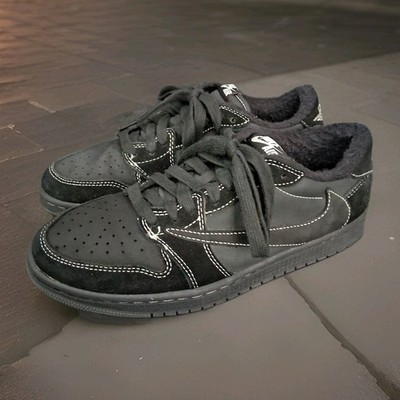 Nike Jordan 1 OG Low SP x Travis Scott Black Phantom (DM7866-001) Mens Size 7.5