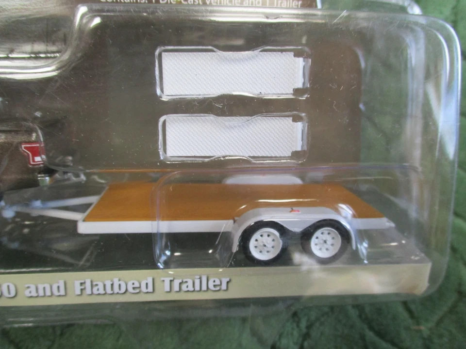 Ford F-150 2015 enganche y remolque Greenlight y plataforma plana Foto 3 de 4