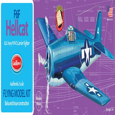 Guillow'S Guillows F6F Hellcat Model Kit 503