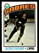 1976-77 Topps Jacques Richard #8 - Buffalo Sabres