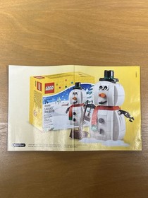 LEGO Seasonal Reindeer 40092 100% Complete With Box & Instructions