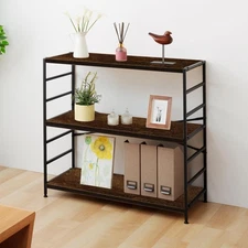 iSquirrel Plaza Rack Shelf Storage Storage Rack Gap Storage Wooden Shelf St 463