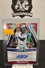 2022 Panini Elite Extra - Hidden Gems Bryan Ramos #HG-BR Red White & Blue /25