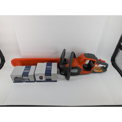 #ad Husqvarna 970601202 Power Axe 350i 40v 18quot; Chainsaw w Battery amp; Charger New $399.84