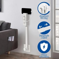 Electrical Outlet Expander Power Socket Rotating Extender Sofas Nightstands Desk