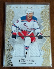 2025-26 UD Artifacts - K’Andre Miller Gold Material #80 (084/299)