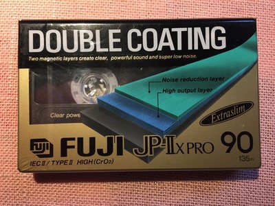 FUJI JP-IIx PRO 90, Made in Japan, Cassette Type II, Extraslim, OVP