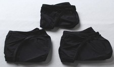 Vanity Fair Women's Illumination String Bikini 3-Pk NN7 Black Medium NWT