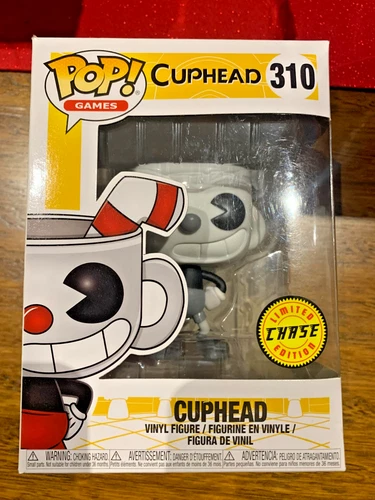 Funko Pop! Games Cuphead #310 CUPHEAD Vinyl Figure Chase Limited Edition