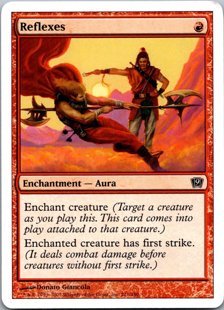Reflexes C 9ED #211 NM MTG Magic