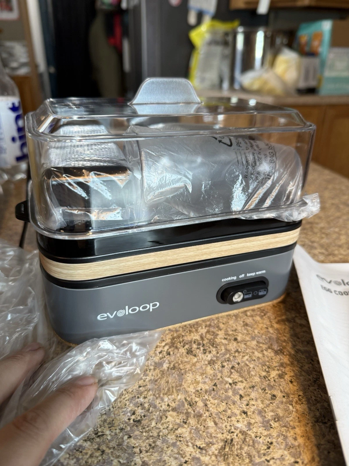 6 Egg Cooker Evoloop Rapid Egg Cooker 6 Egg Capacity Medium Hard Boiled Poacher