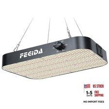 1200W Equivalent LED Grow Light Power Draw Full Spectrum Grow Lights 130 Watt