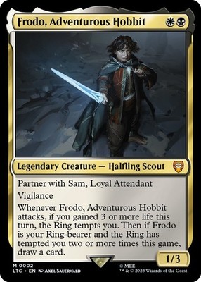 NM - Frodo, Adventurous Hobbit - Commander: The Lord of the Rings: Tales of M...