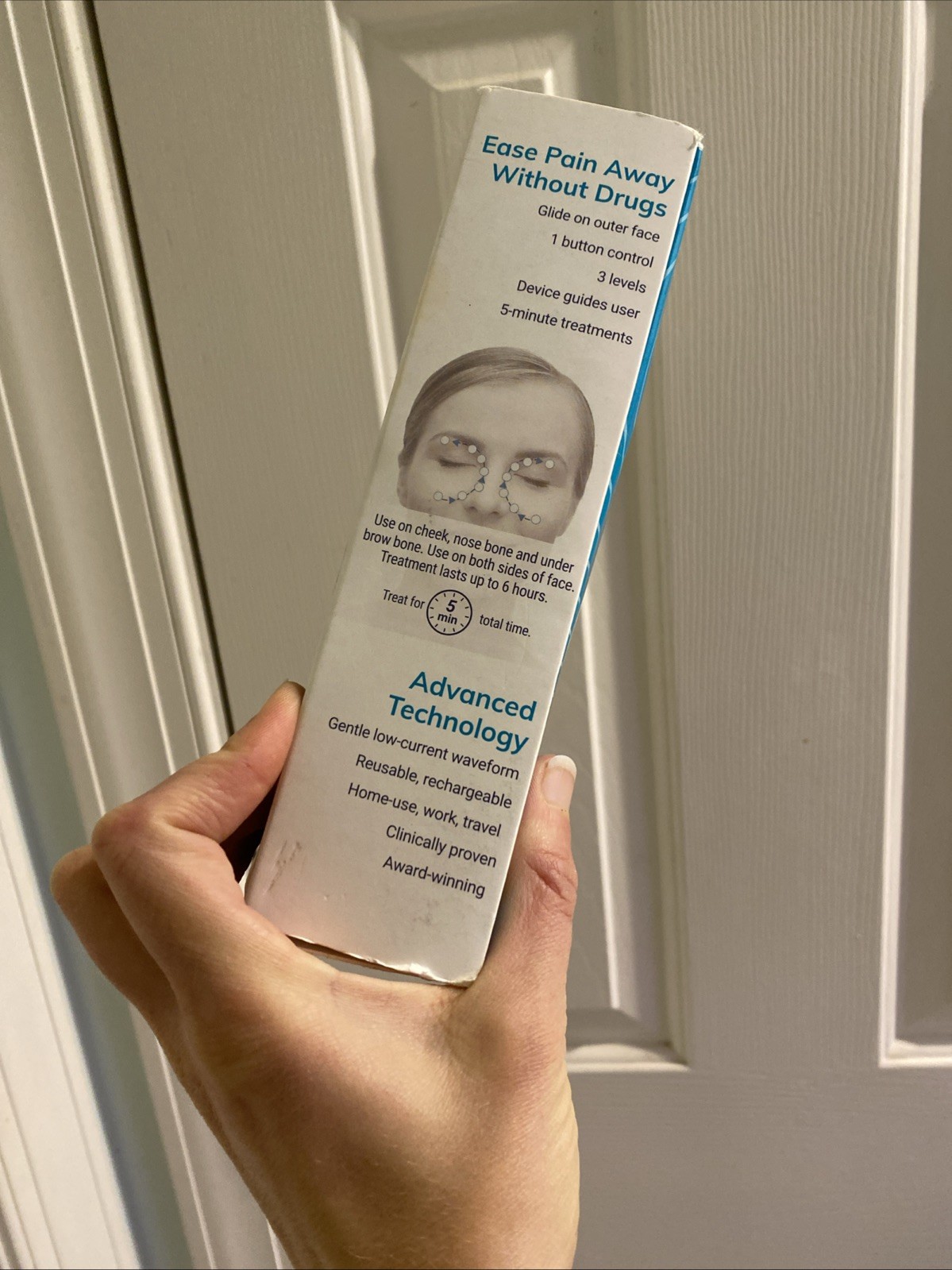 Clear Up Sinus Pain Relief Micro current Treatment Device By Tivic Health Read