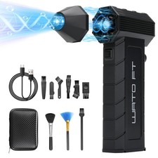 Electric Air Duster 180000 RPM Compressed Air Blower for Keyboard, PC, Elec...