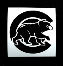Chicago Cubs Reusable Stencil