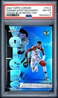 2025 Topps Chrome Giannis Antetokounmpo Refractors Blue (RAW)
