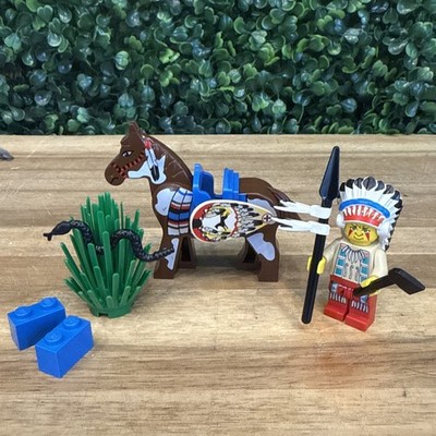 Vintage LEGO System  Western Tribal Chief  #6709 1997 Retired no box/manuel